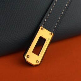 Replica Hermes Blue Kelly Wallet