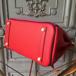 Replica Hermes Red Multicolor Birkin 30 Bag