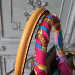 Replica Hermes Yellow Blue Birkin 30 Bag