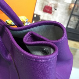 Replica Hermes Purple Garden Party 36 Bag