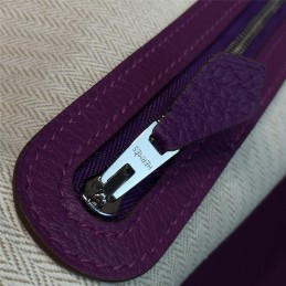 Replica Hermes Purple Garden Party 36 Bag