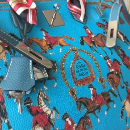 Replica Hermes Blue Print Birkin 35 Bag