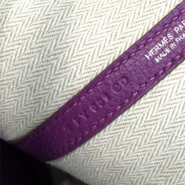 Replica Hermes Purple Garden Party 36 Bag