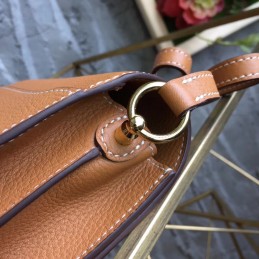 Replica Hermes Tan Roulis 18 Gold Hardware Bag