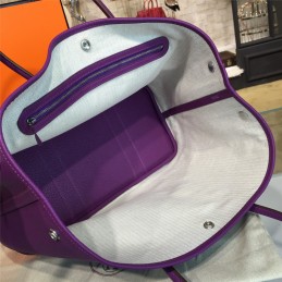 Replica Hermes Purple Garden Party 36 Bag