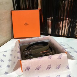 Replica Hermes Black White Reversible Silver H Buckle Leather Belt
