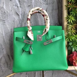 Replica Hermes Green Birkin 30 Bag