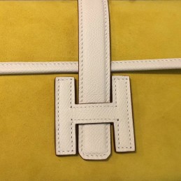 Replica Hermes Yellow Jige Elan 29 Clutch