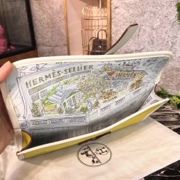 Replica Hermes Yellow Jige Elan 29 Clutch
