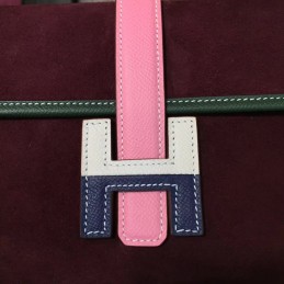 Replica Hermes Burgundy Jige Elan 29 Clutch