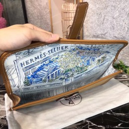 Replica Hermes Tan Jige Elan 29 Clutch