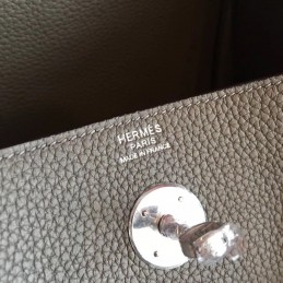 Replica Hermes Black Lindy 30 Smooth Leather Bag