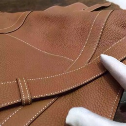 Replica Hermes Brown Steve Caporal 35 Messenger Bag