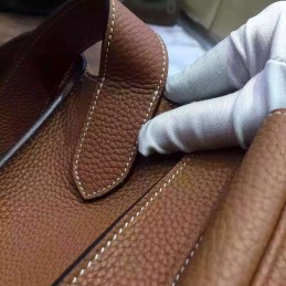 Replica Hermes Brown Steve Caporal 35 Messenger Bag