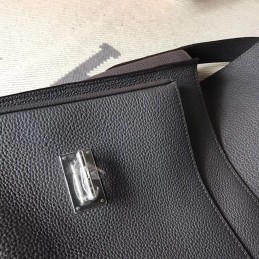 Replica Hermes Black Steve Caporal 35 Messenger Bag