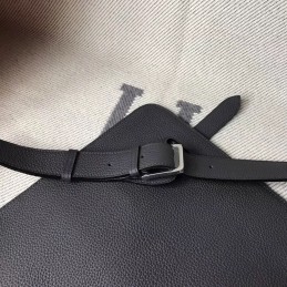 Replica Hermes Black Steve Caporal 35 Messenger Bag