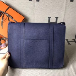 Replica Hermes Navy Steve Caporal 35 Messenger Bag