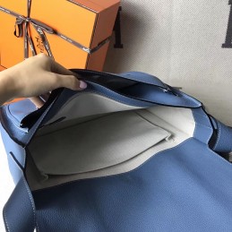 Replica Hermes Blue Steve Caporal 35 Messenger Bag