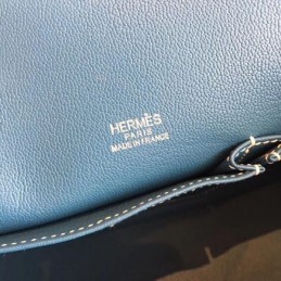 Replica Hermes Blue Jypsiere 34 Bag