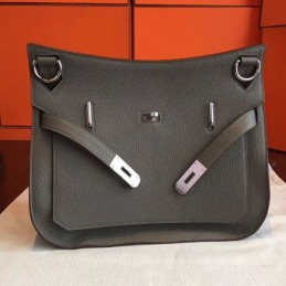 Replica Hermes Black Tan Jypsiere 34 Bag