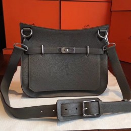 Replica Hermes Black Tan Jypsiere 34 Bag