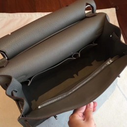 Replica Hermes Black Tan Jypsiere 34 Bag