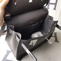 Replica Hermes Gray Jypsiere 28 Smooth Leather Bag