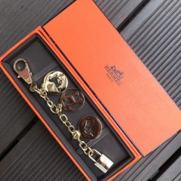 Replica Hermes Multi Charm Bag Charm Keychain