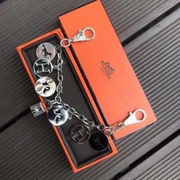 Replica Hermes Multi Charm Bag Charm Keychain