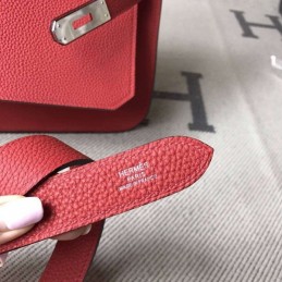 Replica Hermes Red Jypsiere 28 Smooth Leather Bag