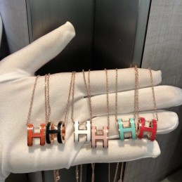 Replica Hermes H Pendant Necklace and Earrings Set