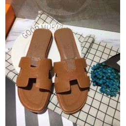 Replica Hermes Brown Oran Sandal