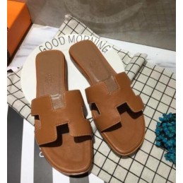 Replica Hermes Brown Oran Sandal