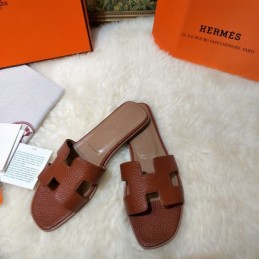 Replica Hermes Tan Oran Sandal