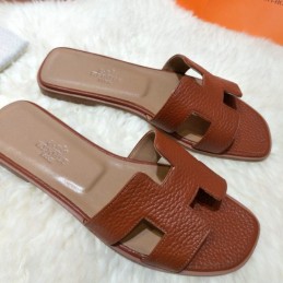 Replica Hermes Tan Oran Sandal