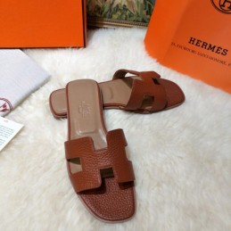 Replica Hermes Tan Oran Sandal
