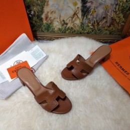 Replica Hermes Caramel Oran Sandal
