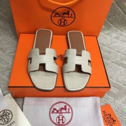 Replica Hermes Ivory Oran Sandal