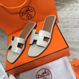 Replica Hermes Ivory Oran Sandal