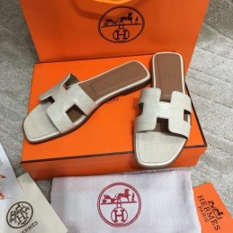 Replica Hermes Ivory Oran Sandal