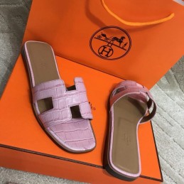 Replica Hermes Pink Oran Sandal
