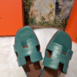 Replica Hermes Teal Oran Sandal