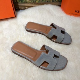 Replica Hermes Gray Oran Sandal