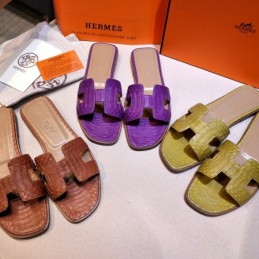 Replica Hermes Multicolor Oran Sandal