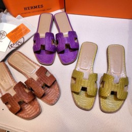 Replica Hermes Multicolor Oran Sandal
