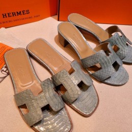 Replica Hermes Pastel Oasis Heel Sandal