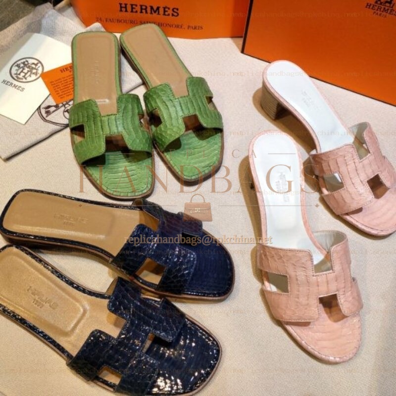 Replica Hermes Multicolor H Sandal