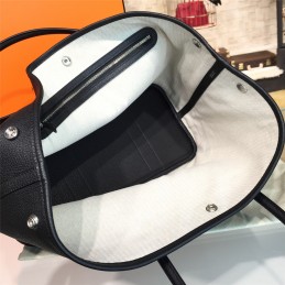 Replica Hermes Black Garden Party 36 Yellow Blue Twilly Bag