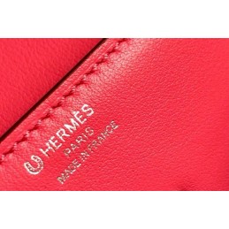 Replica Hermes Black Red Kelly Doll Bag