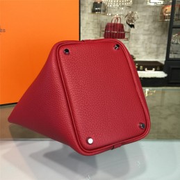 Replica Hermes Red Picotin Lock 13 Bag